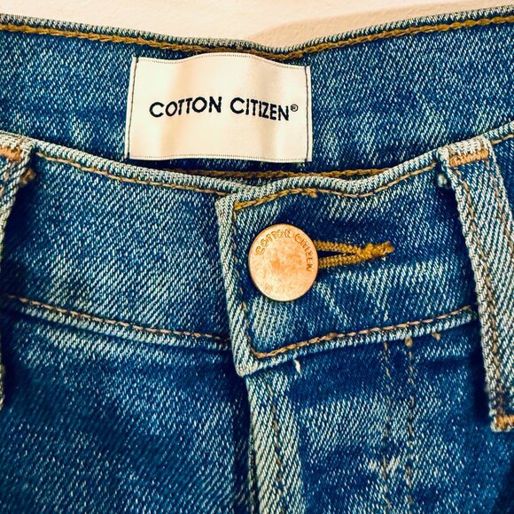 Classic High-Rise Denim — Cotton Citizen — Blue Jeans — Woman — Size 27 - Picture 5 of 8